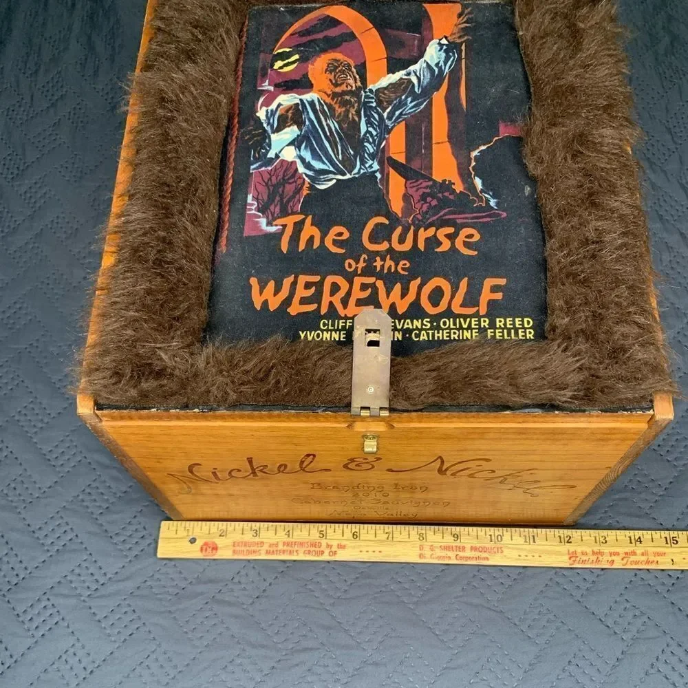 One of a kind “The Mummy” Cigar Box